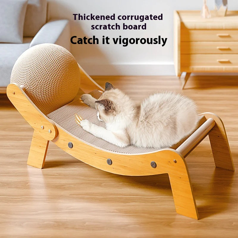 Cat Scratcher Recliner Toy