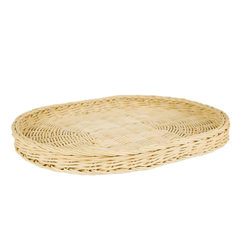 Handwoven Rattan Bread Basket