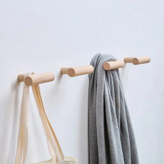 Wood Hooks Hanger